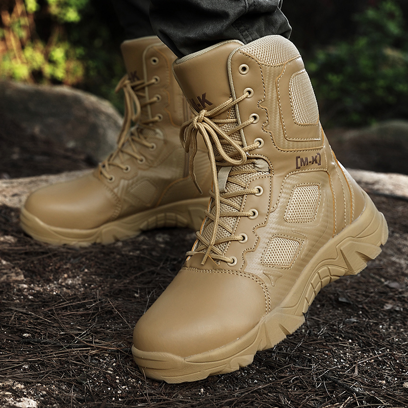 Work Boot Steel Toe - Sepatu Keselamatan Kerja Pria Sepatu Bot