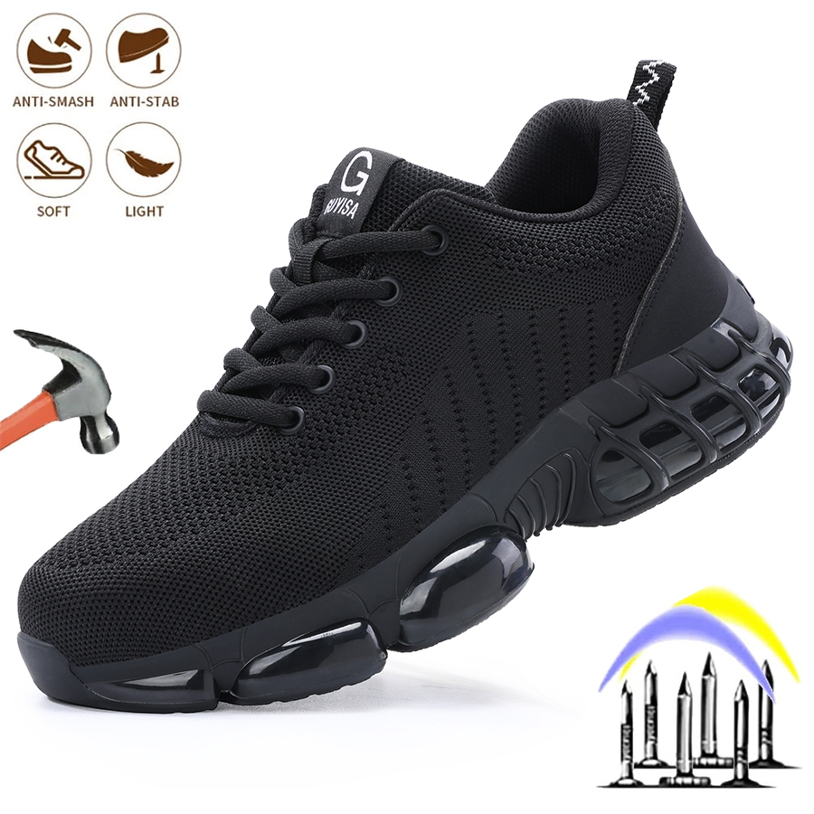 Work Boot Steel Toe - Sepatu Kerja Pria dengan Ujung Baja