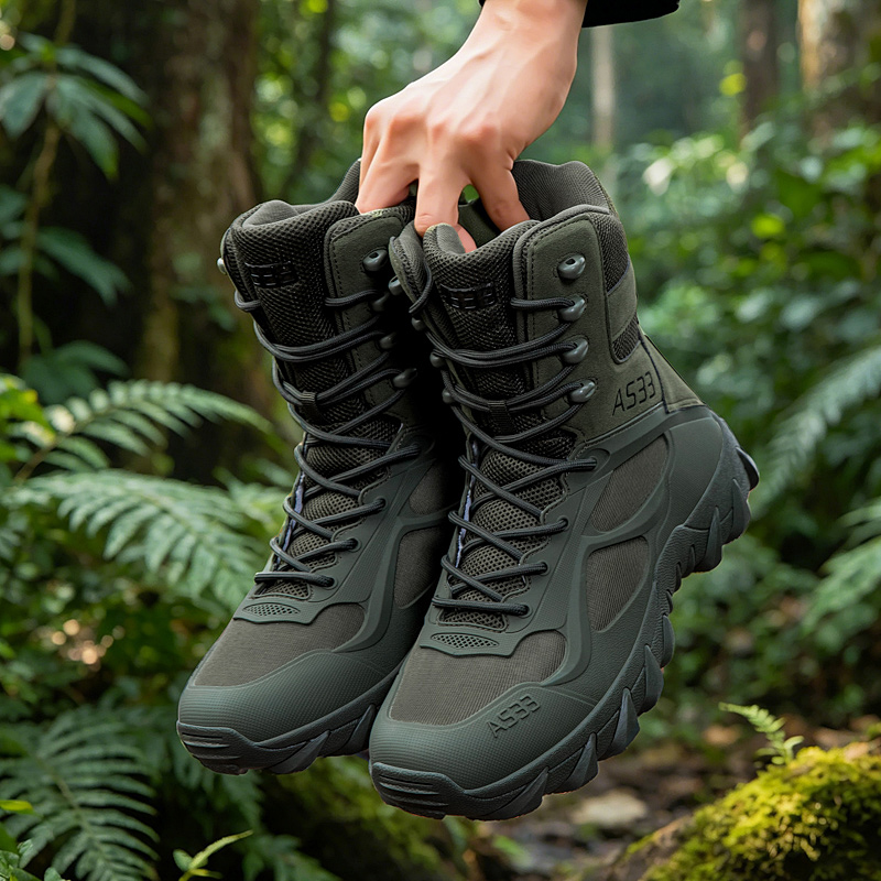 Men'S Shoes Dq - Sepatu Bot Taktis Pria Sepatu Bot