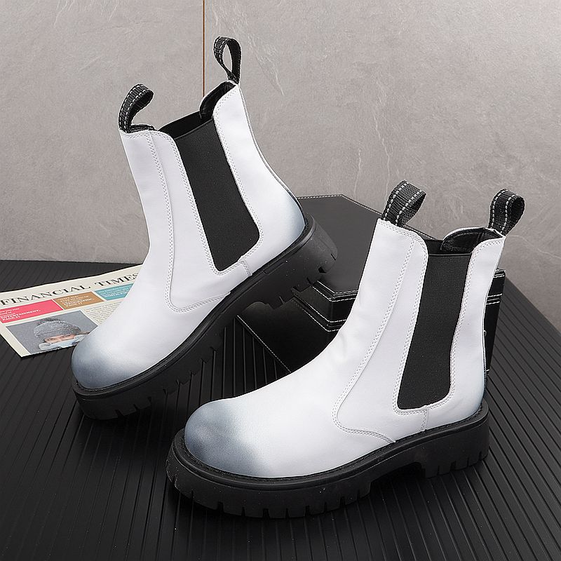 Men Shoes Trends - Sepatu Bot Kulit Asli Pria Mewah,