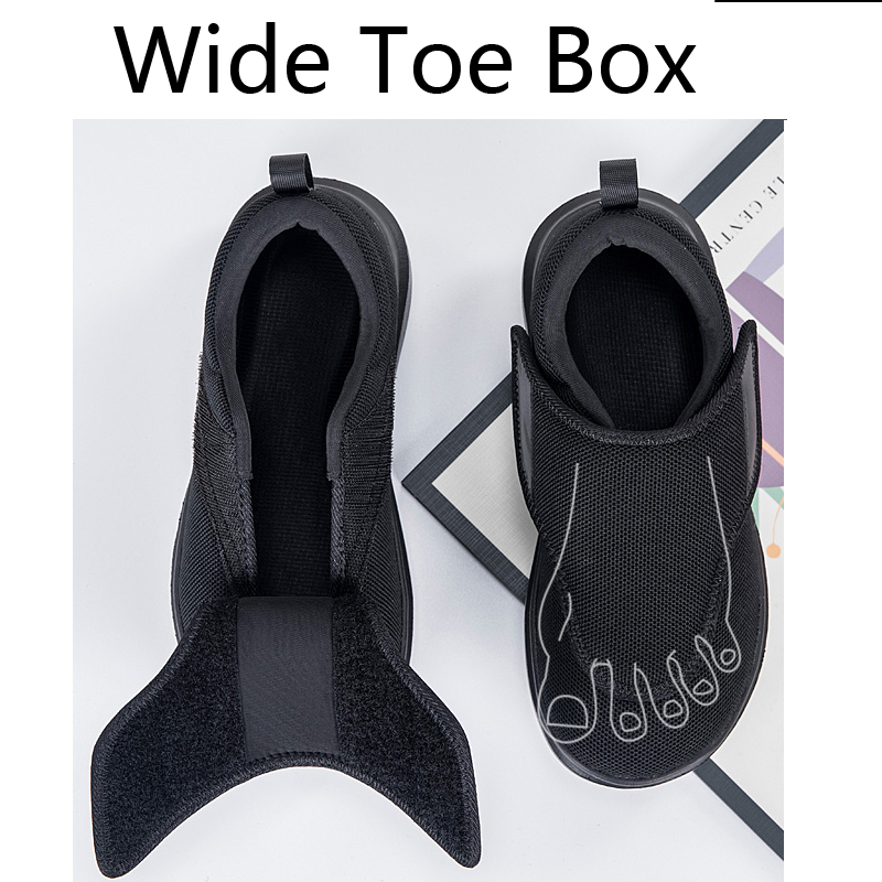 Men'S Shoes Diabetic - Sepatu Sneakers Ortopedi Ukuran Besar untuk