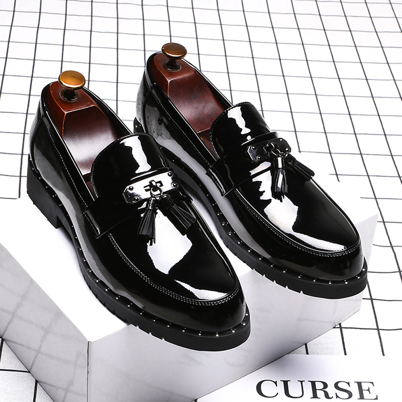 Men Shoes Prada - Italy Sepatu Pantofel Merek Mewah Pria,