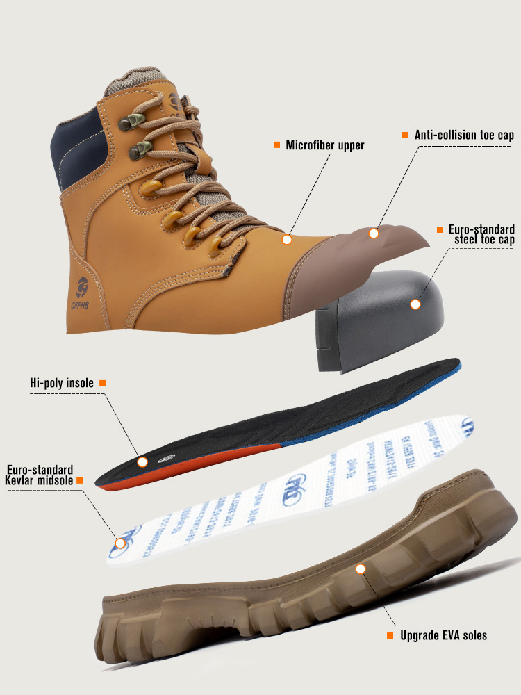 Sepatu Keselamatan Kerja Baru  - Work Boot Steel Toe ulasan dan harga