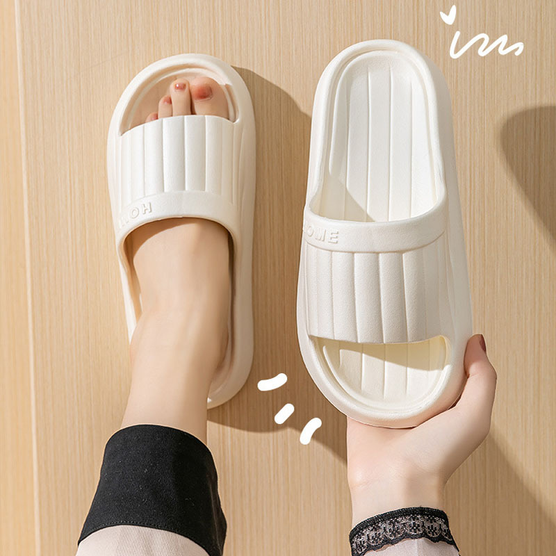 Sandal Rumah Warna Solid Musim - Men'S Shoes Non Slip ulasan dan harga