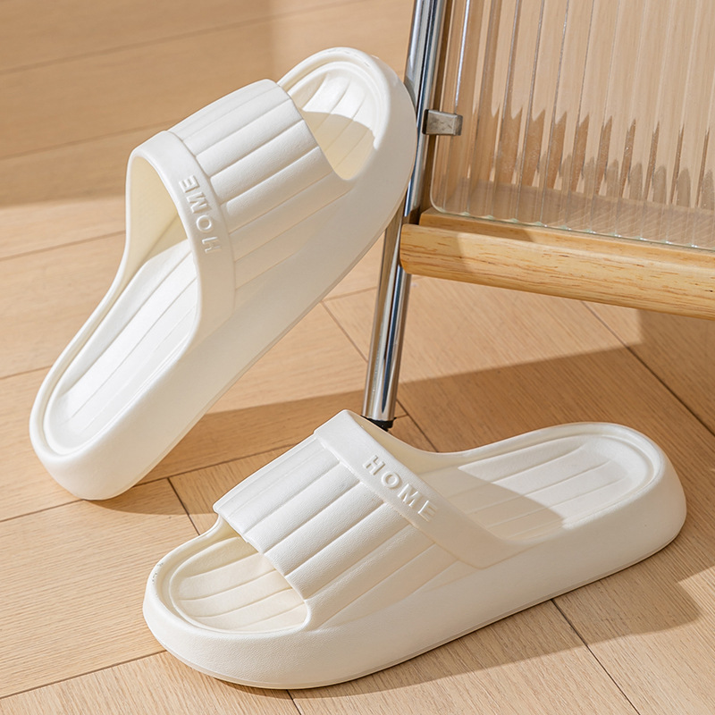 Sandal Rumah Warna Solid Musim - Men'S Shoes Non Slip ulasan dan harga