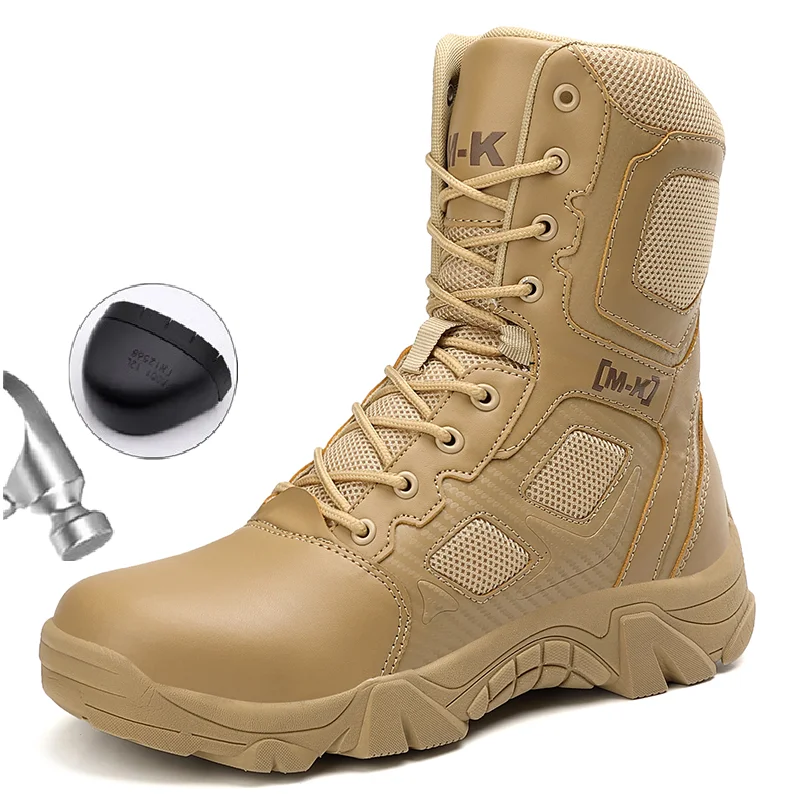 Sepatu Keselamatan Kerja Pria  - Work Boot Steel Toe ulasan dan harga