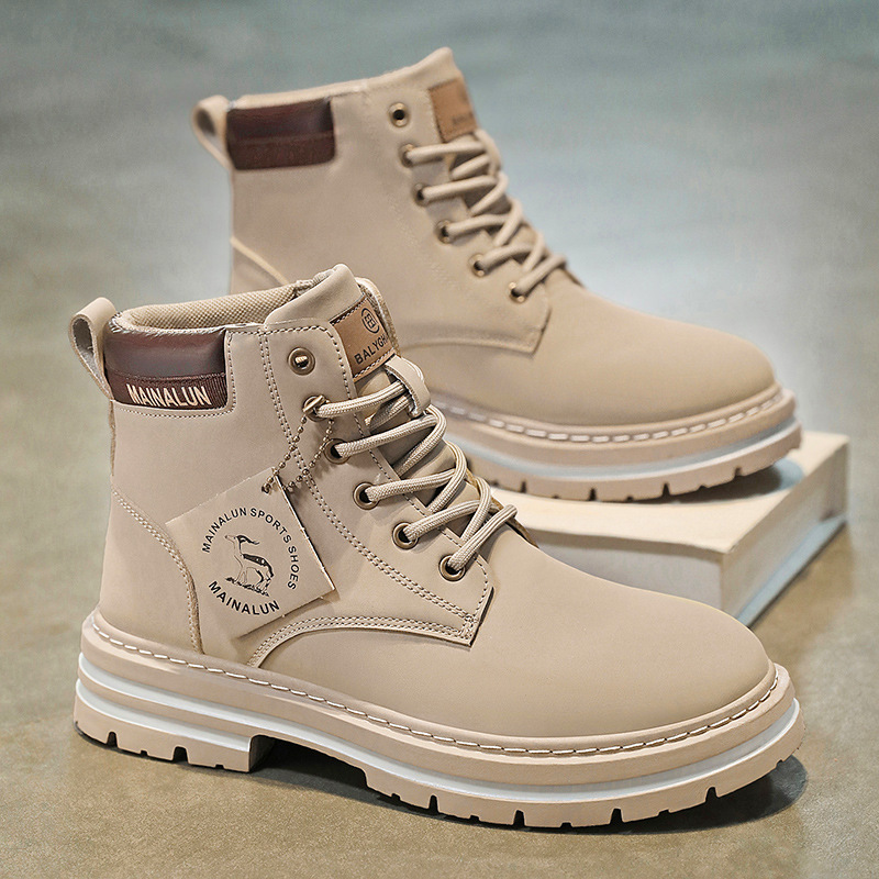 Sepatu Boots Pria Klasik High  - Men Shoes Trends ulasan dan harga