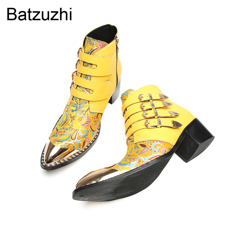 Batzuzhi Sepatu Pria Hak 6.5cm - Men Shoes For Wedding ulasan dan harga