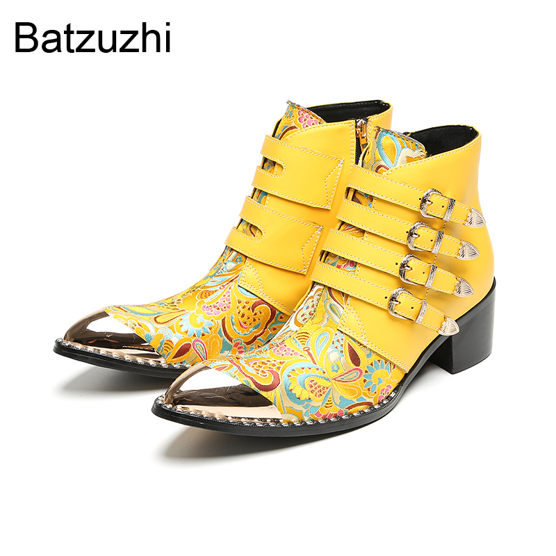 Batzuzhi Sepatu Pria Hak 6.5cm - Men Shoes For Wedding ulasan dan harga