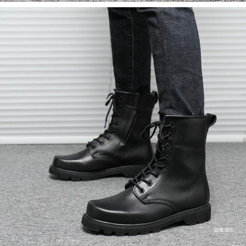 Sepatu Bot Taktis Pria Model T - Work Boot Steel Toe ulasan dan harga
