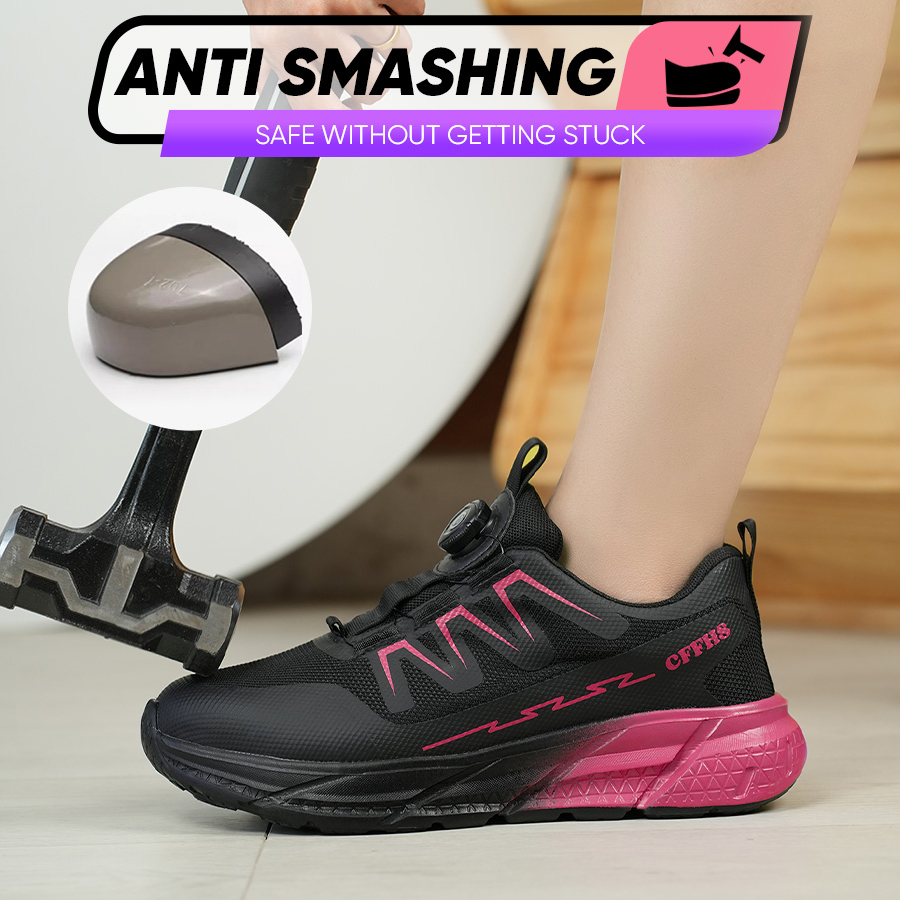 Sepatu Keselamatan Wanita Anti - Work Boot Steel Toe ulasan dan harga