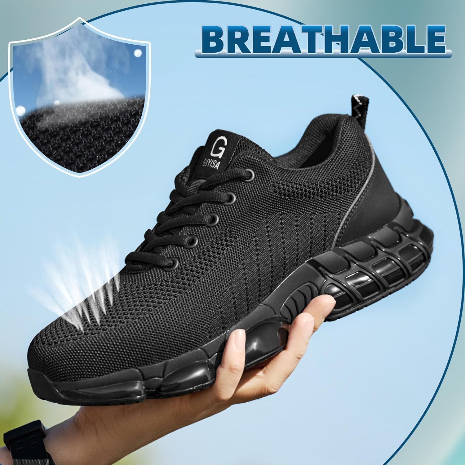 Sepatu Kerja Pria dengan Ujung - Work Boot Steel Toe ulasan dan harga