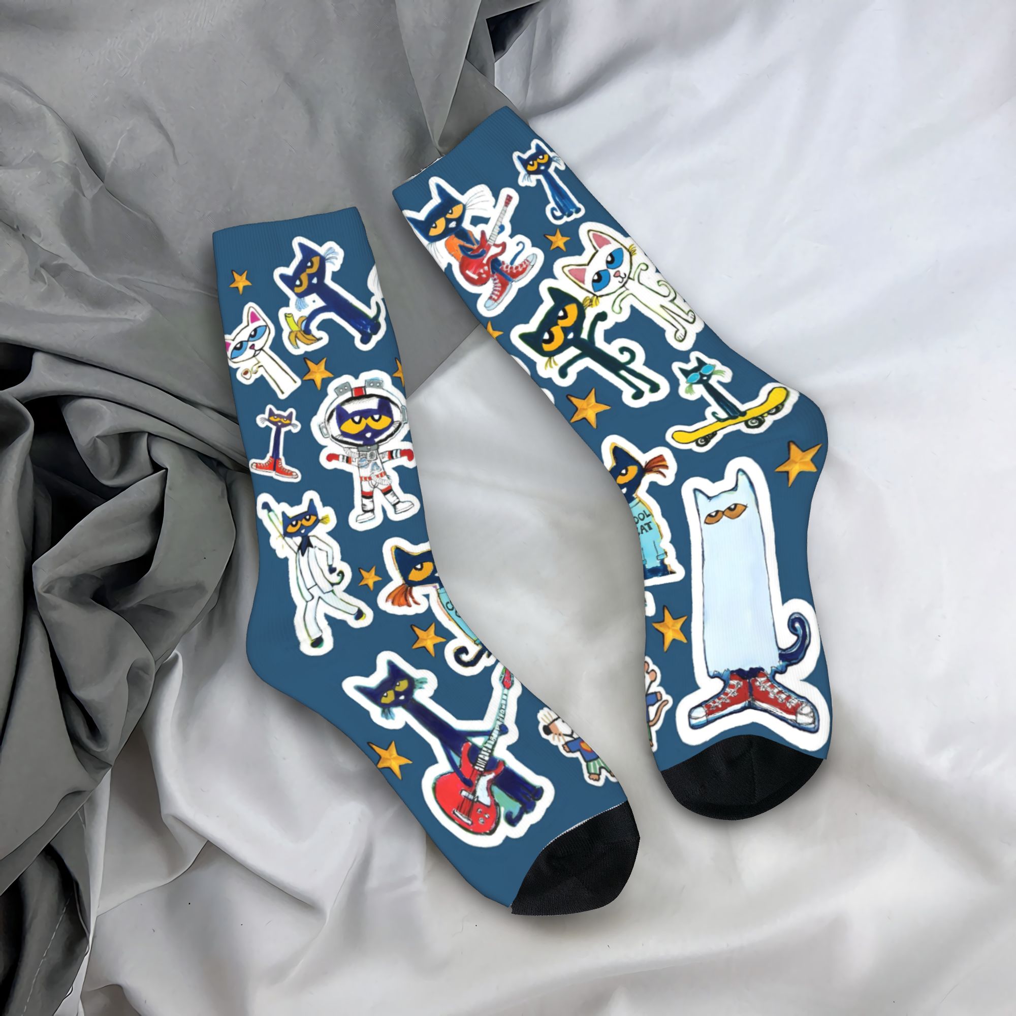 Pete The Cat I Love My White S - Men'S Shoes For Crews ulasan dan harga