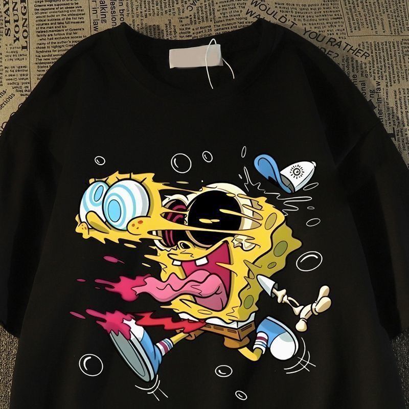 Kaus Cetak SpongeBob Vintage u - Men'S Shoes For Crews ulasan dan harga