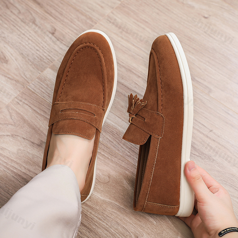 Sepatu Loafer Pria Suede Frost - Men Shoes For Wedding ulasan dan harga