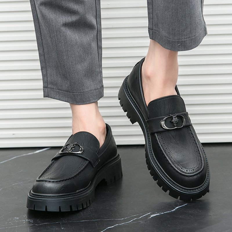 STRONGSHEN sepatu Oxford pria, - Men Shoes Prada ulasan dan harga