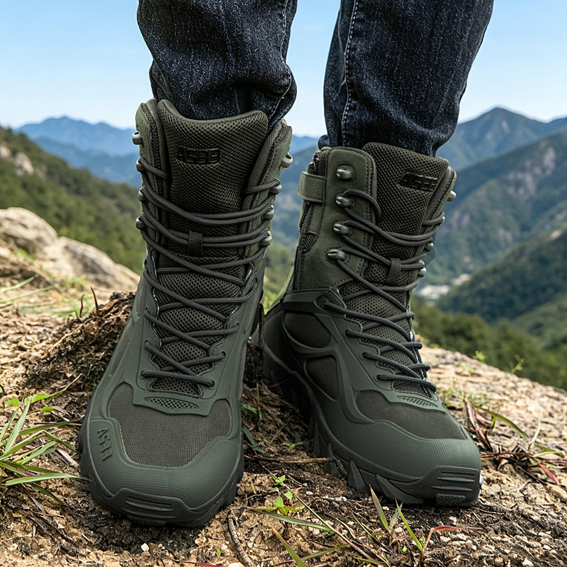 Sepatu Bot Taktis Pria Sepatu  - Men'S Shoes Dq ulasan dan harga