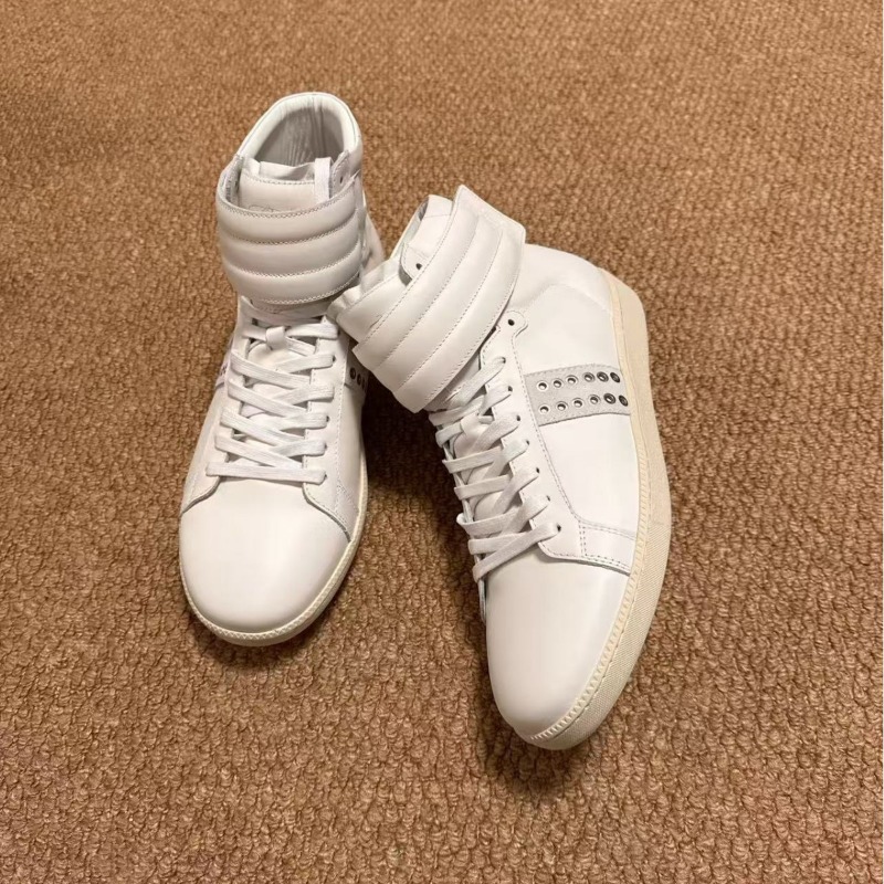 Sepatu Sneakers Kulit Asli Pri - Men Shoes White Colour ulasan dan harga