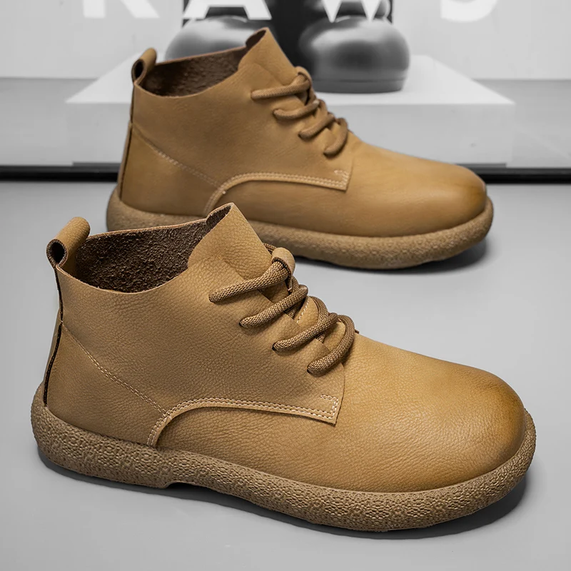 Sepatu Bot Pria Sepatu Bot Pen - Men Shoes Trends ulasan dan harga