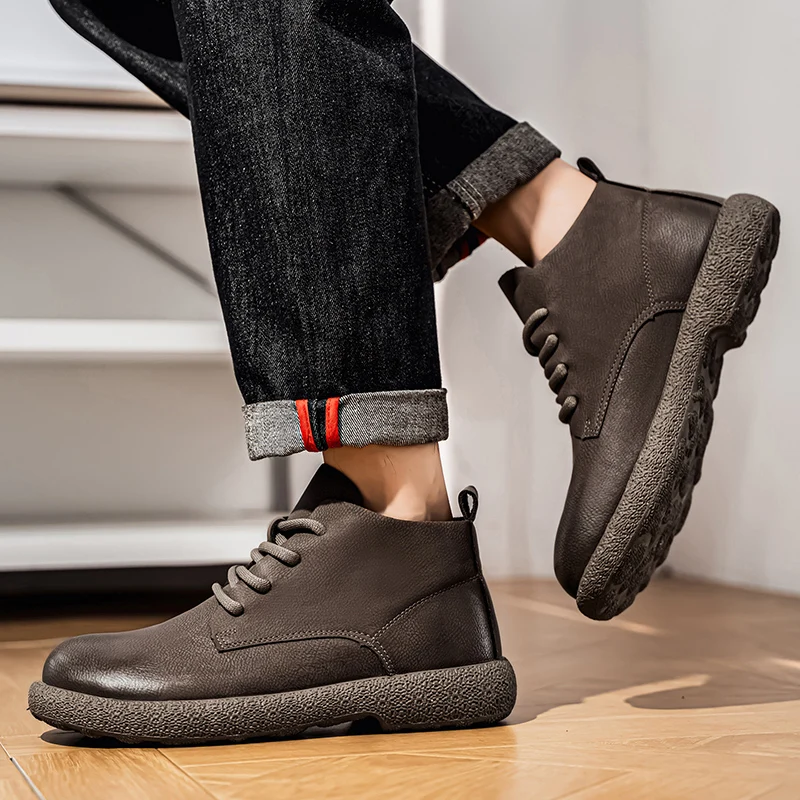 Sepatu Bot Pria Sepatu Bot Pen - Men Shoes Trends ulasan dan harga