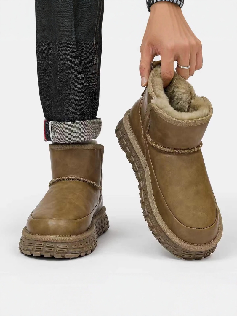 Sepatu Bot Salju Gaya Roti Ber - Men Shoes China ulasan dan harga
