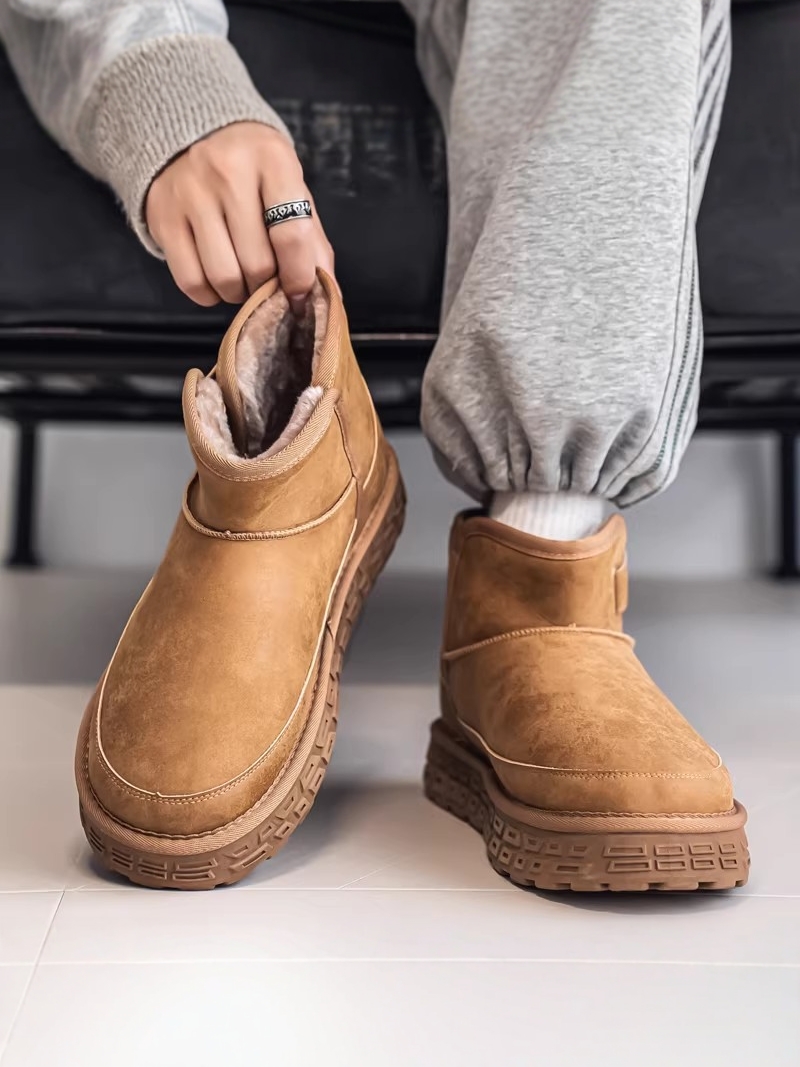 Sepatu Bot Salju Gaya Roti Ber - Men Shoes China ulasan dan harga