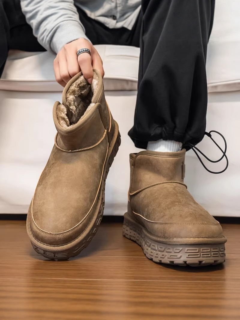 Sepatu Bot Salju Gaya Roti Ber - Men Shoes China ulasan dan harga