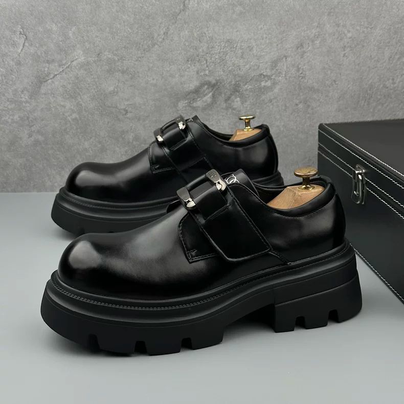 Sepatu Derby Kulit Platform Ke - Men Shoes Prada ulasan dan harga