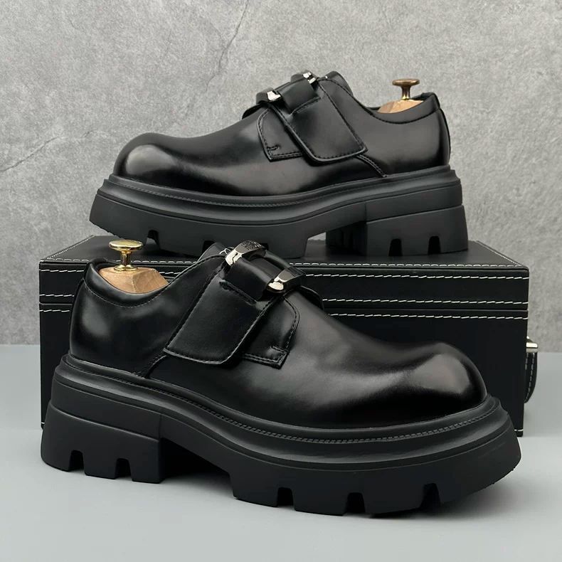 Sepatu Derby Kulit Platform Ke - Men Shoes Prada ulasan dan harga