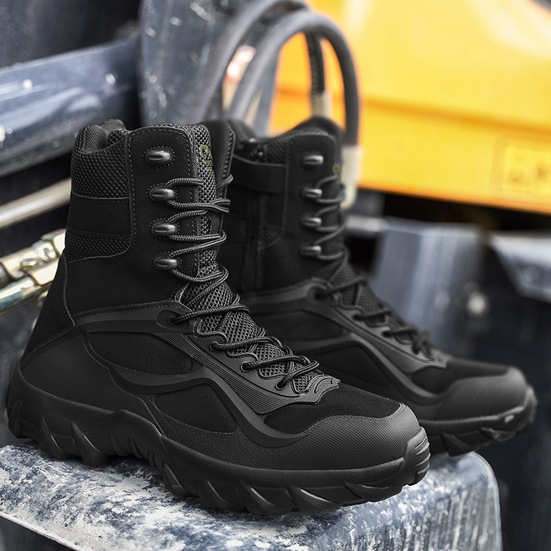 Sepatu Pria Sepatu Bot Taktis  - Men'S Shoes Dq ulasan dan harga
