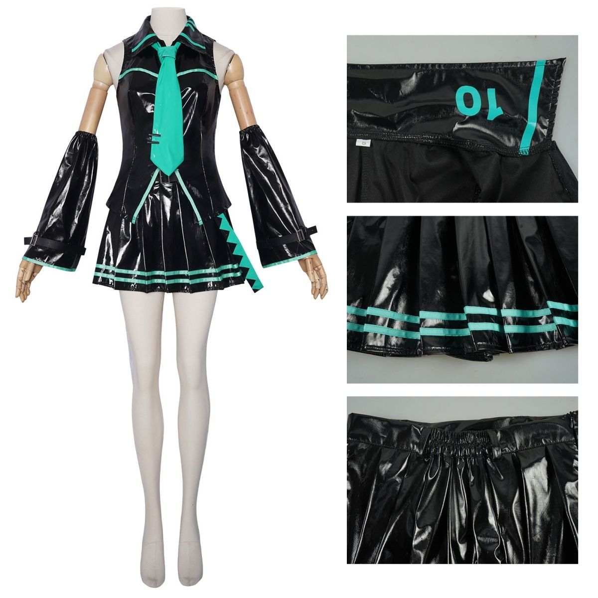 Anime Miku Cosplay Full Set Co - Men Shoes China ulasan dan harga