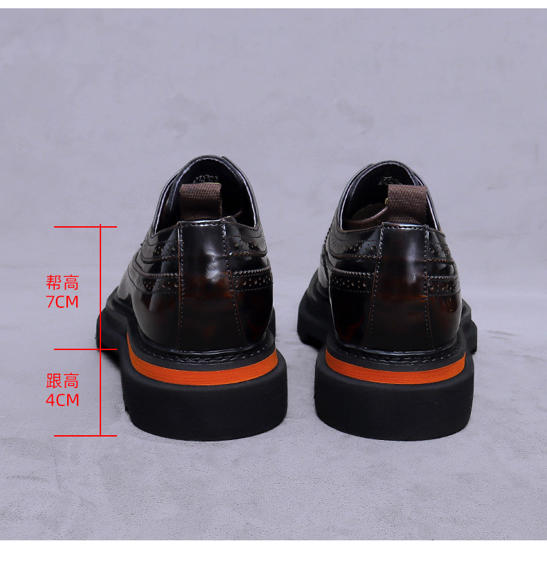 Sepatu Oxford Platform Brogue  - Men Shoes Prada ulasan dan harga