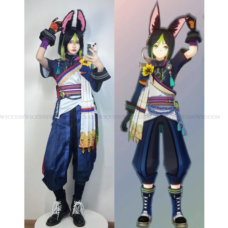 Kostum Cosplay Game Impact Tig - Men Shoes China ulasan dan harga