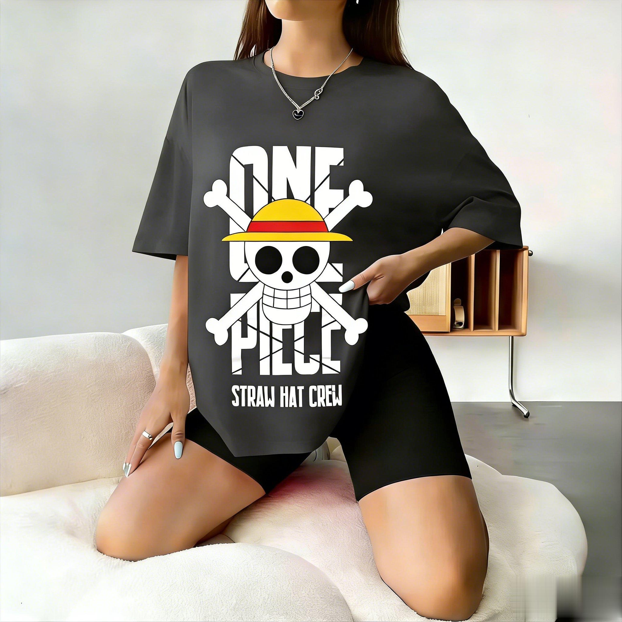 Kaos Anime One Piece Straw Hat - Men'S Shoes For Crews ulasan dan harga