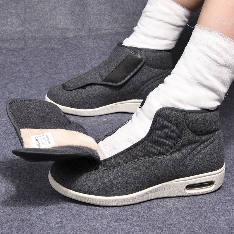 Sepatu Ortopedi Winter Velvet  - Men'S Shoes Diabetic ulasan dan harga