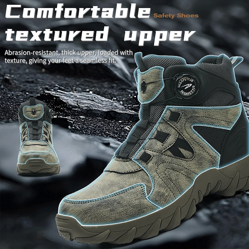 Sepatu Bot Keselamatan Pria Ba - Work Boot Steel Toe ulasan dan harga