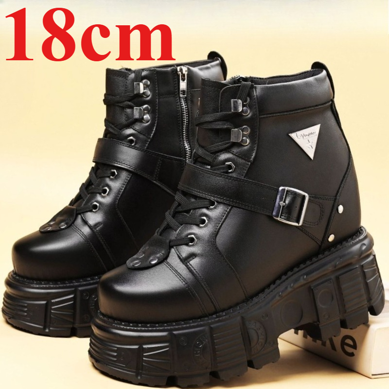 Sepatu Boots Kulit Asli untuk  - Men'S Shoes Dq ulasan dan harga