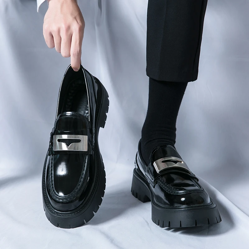 Sepatu pantofel kulit pria, al - Men Shoes Prada ulasan dan harga