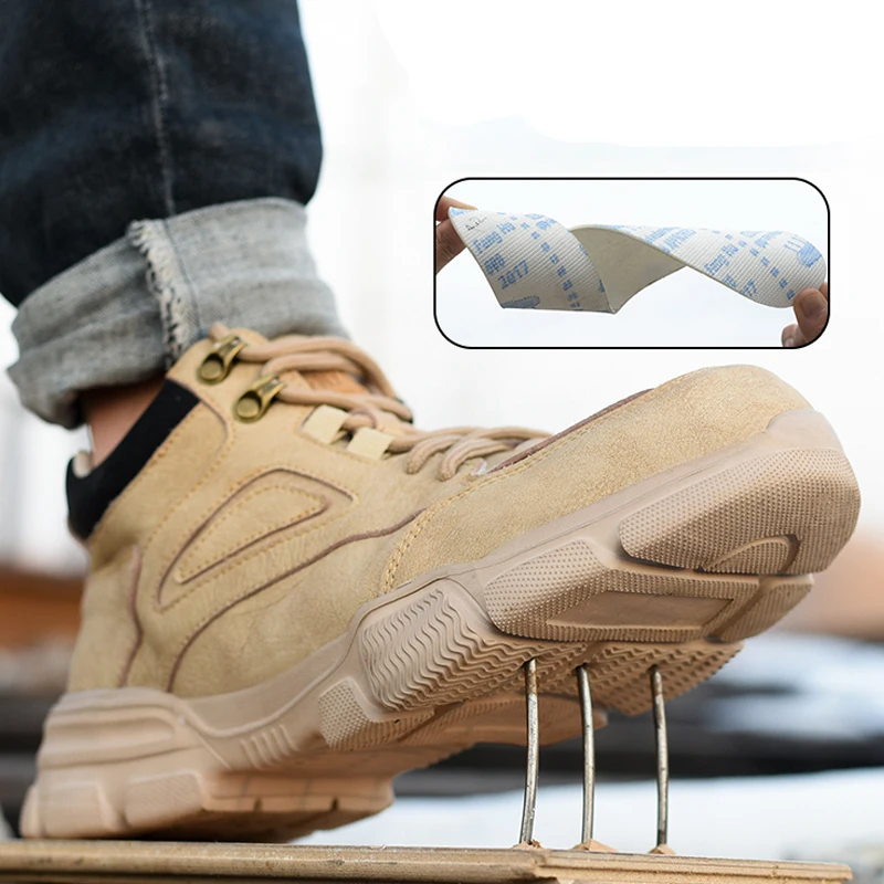 Sepatu keselamatan pria, sepat - Work Boot Steel Toe ulasan dan harga
