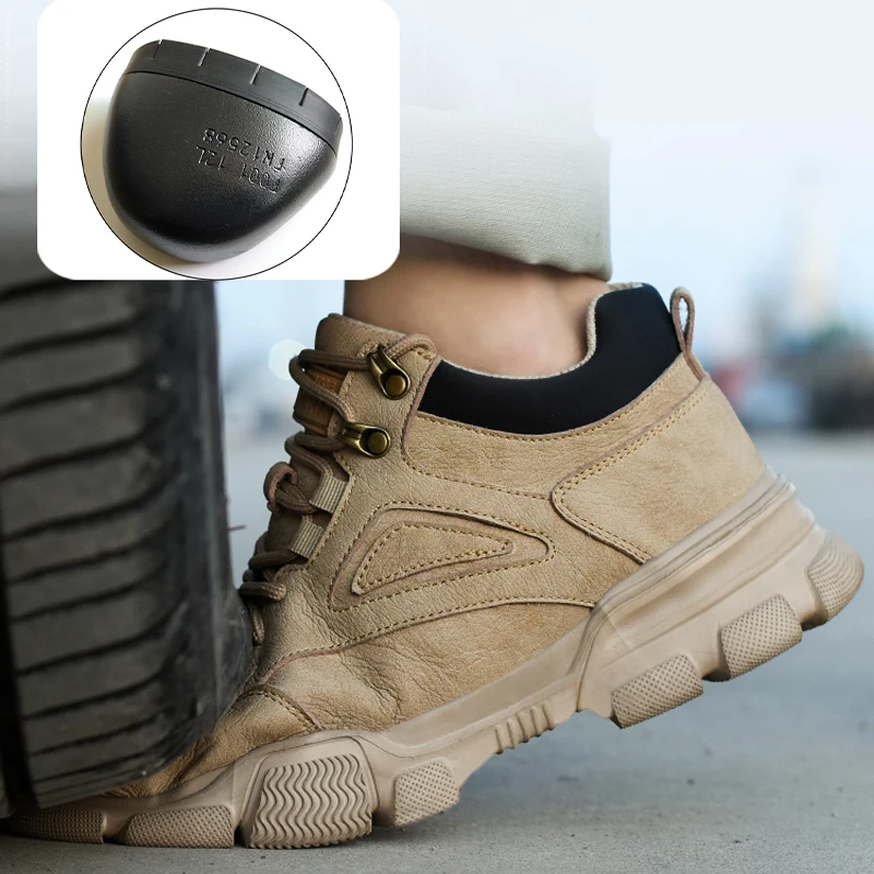 Sepatu keselamatan pria, sepat - Work Boot Steel Toe ulasan dan harga