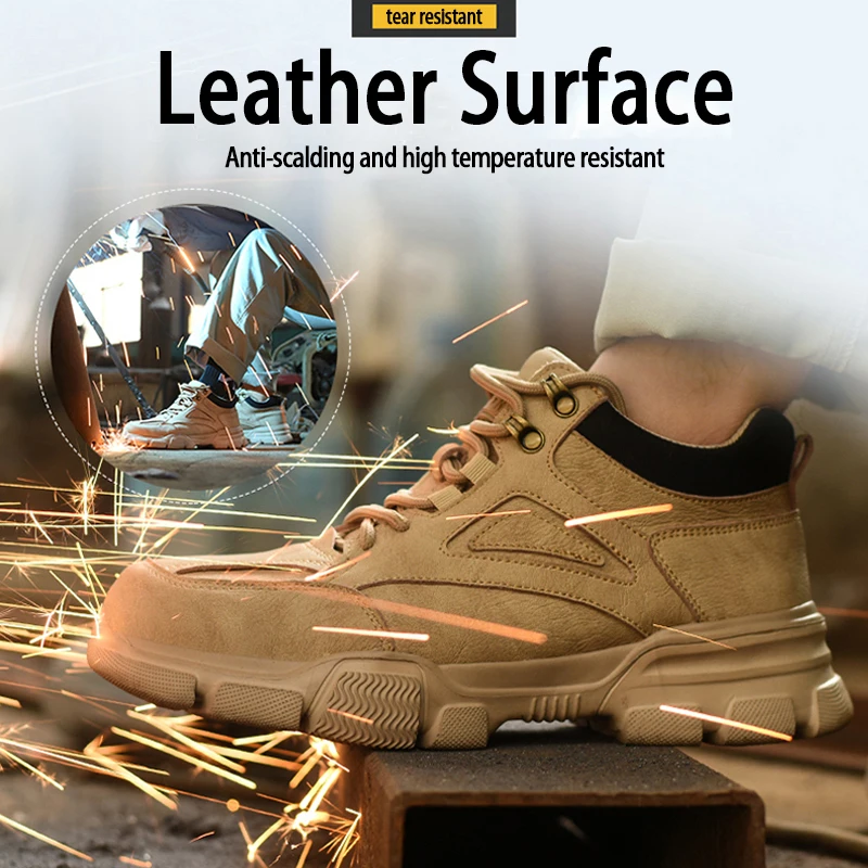 Sepatu keselamatan pria, sepat - Work Boot Steel Toe ulasan dan harga