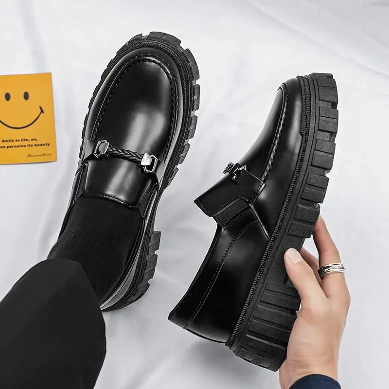 Sepatu Loafer Kulit Pria Platf - Men Shoes Prada ulasan dan harga