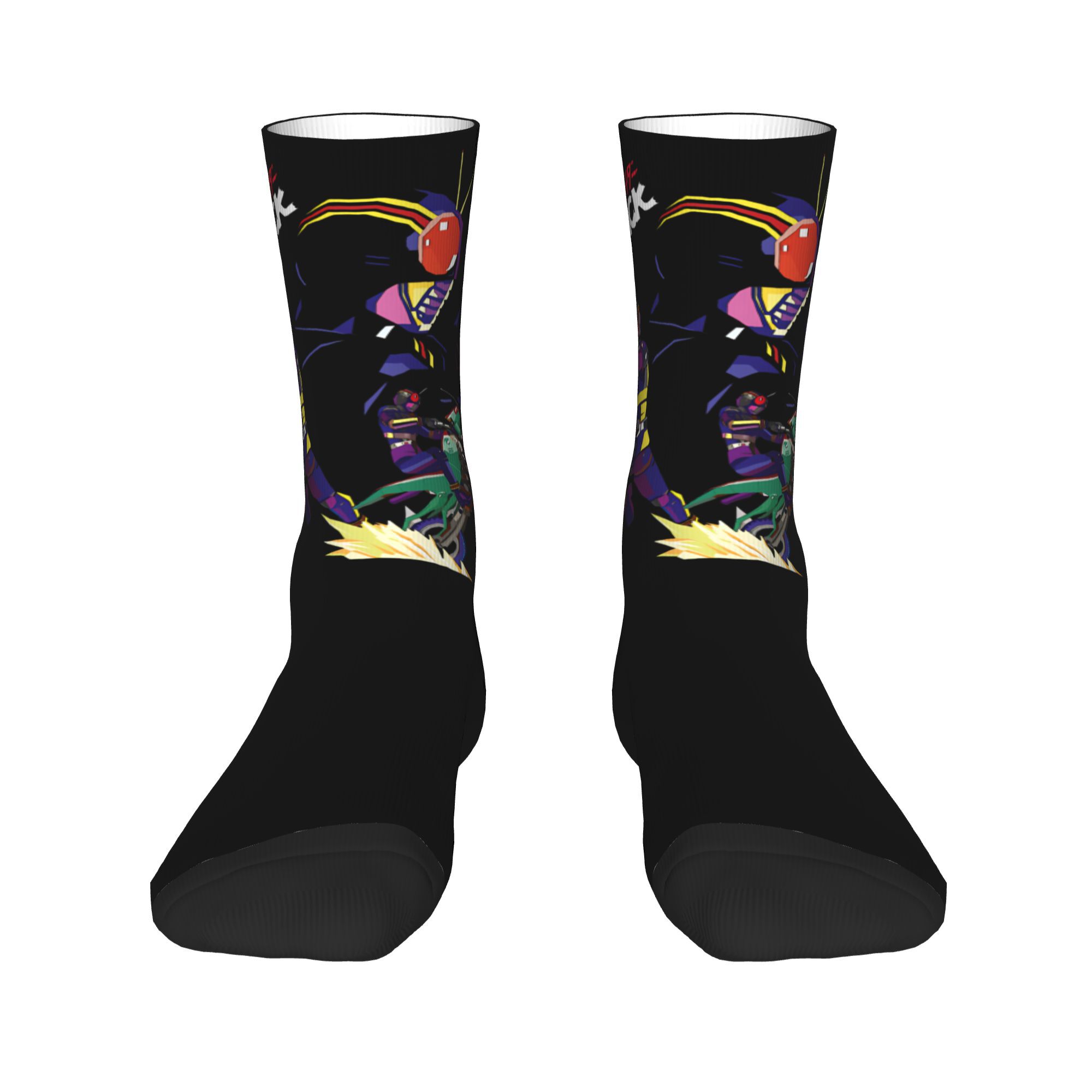 Kamen Rider Black Middle Socks - Men'S Shoes For Crews ulasan dan harga