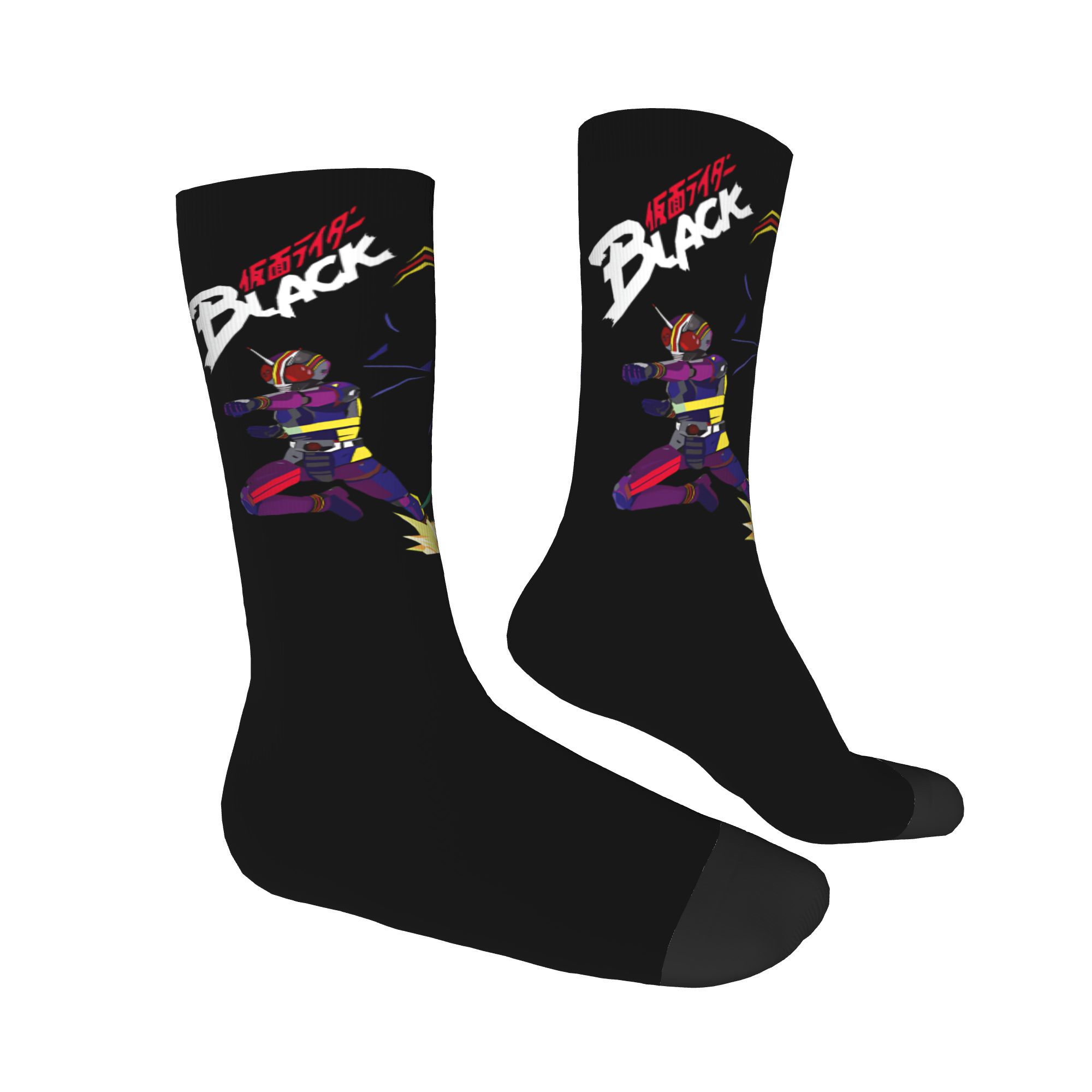 Kamen Rider Black Middle Socks - Men'S Shoes For Crews ulasan dan harga