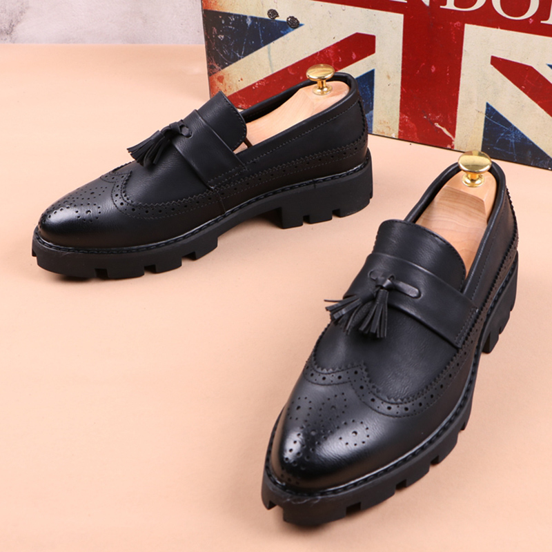 Sepatu Kulit Sapi Formal Kasua - Men Shoes Prada ulasan dan harga