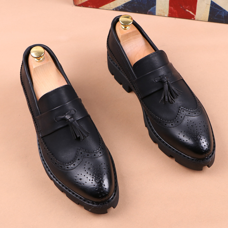 Sepatu Kulit Sapi Formal Kasua - Men Shoes Prada ulasan dan harga