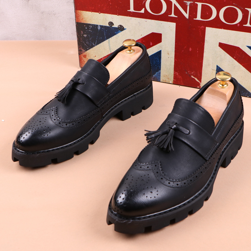 Sepatu Kulit Sapi Formal Kasua - Men Shoes Prada ulasan dan harga